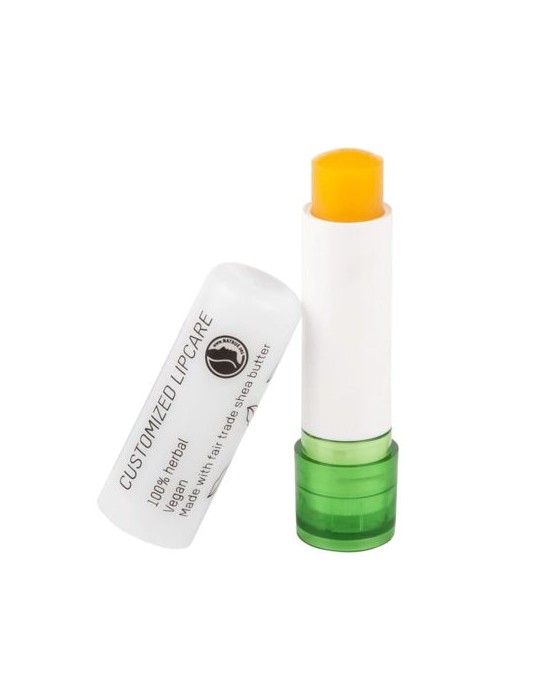 Stick vegan - Baume à lèvres naturel Matières : plastique Couleurs : rouge personnalisation sur mesure