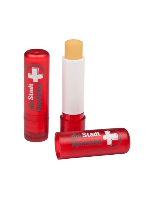 Stick vegan - Baume à lèvres naturel Matières : plastique Couleurs : rouge goodies entreprise design