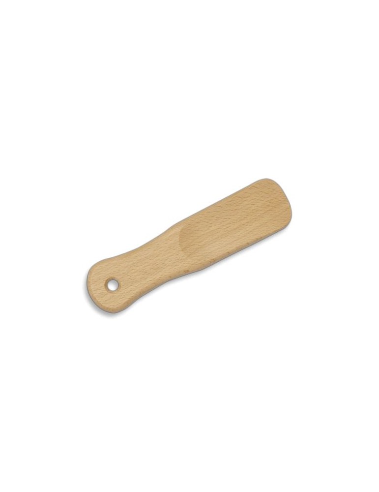Petit chausse-pied en bois Matières : bois Couleurs : naturel personnalisable avec votre logo