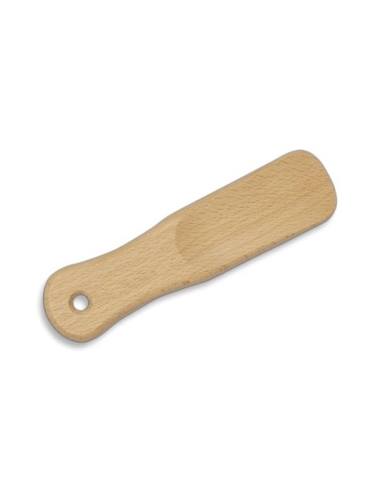 Petit chausse-pied en bois Matières : bois Couleurs : naturel personnalisable avec votre logo