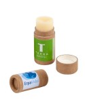 Mini stick à lèvres en carton Matières : carton Couleurs : naturel personnalisable avec votre logo