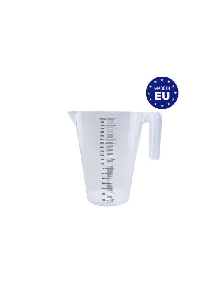 Pichet doseur 2L Matières : plastique Couleurs : transparent