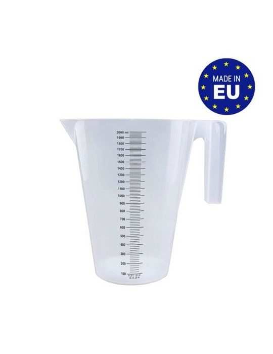 Pichet doseur 2L Matières : plastique Couleurs : transparent