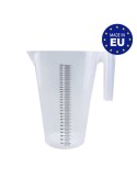 Pichet doseur 3L Matières : plastique Couleurs : transparent