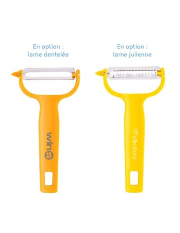 Econome horizontal Matières : plastique Couleurs : blanc personnalisation sur mesure