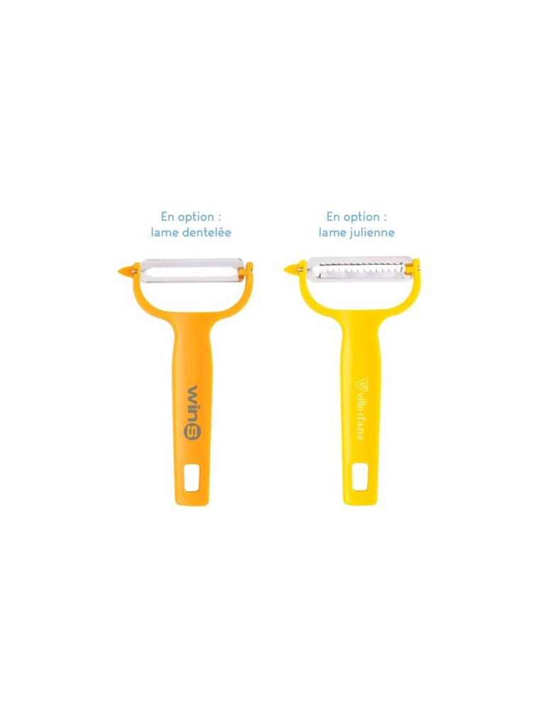 Econome horizontal Matières : plastique Couleurs : blanc personnalisation sur mesure