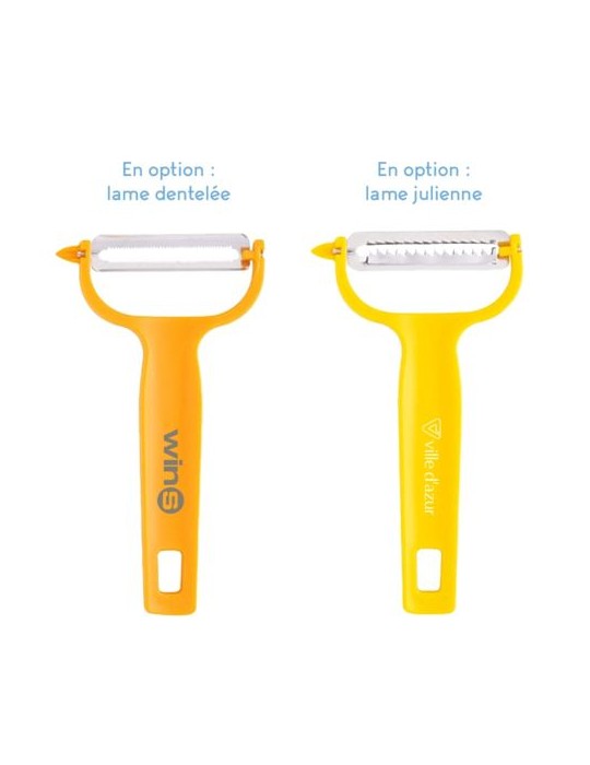 Econome horizontal Matières : plastique Couleurs : blanc personnalisation sur mesure