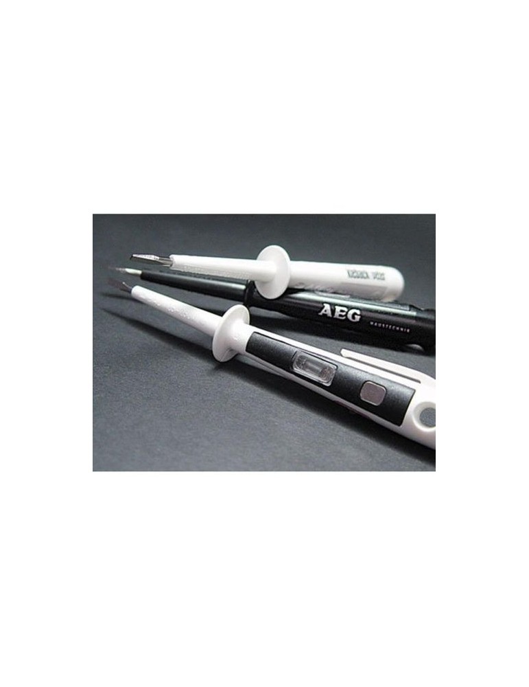 Tournevis testeur de tension Matières : plastique Couleurs : noir cadeau collaborateur premium