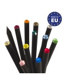 Crayon à papier cristal Matières : bois Couleurs : noir