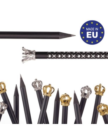 Crayon à papier couronne