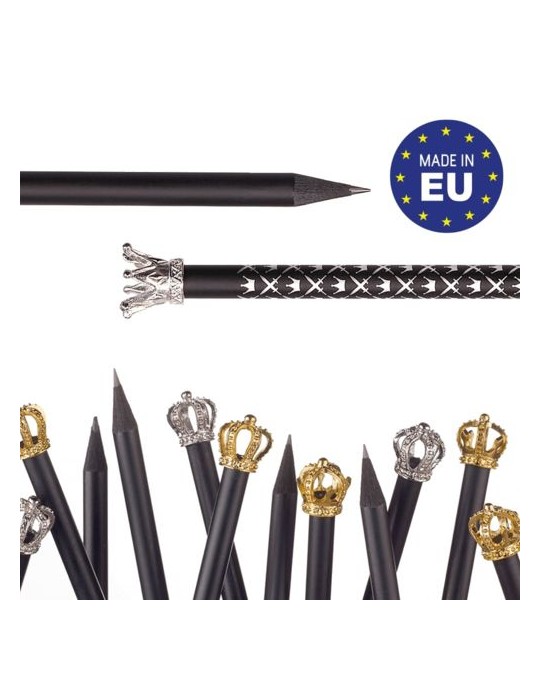 Crayon à papier couronne