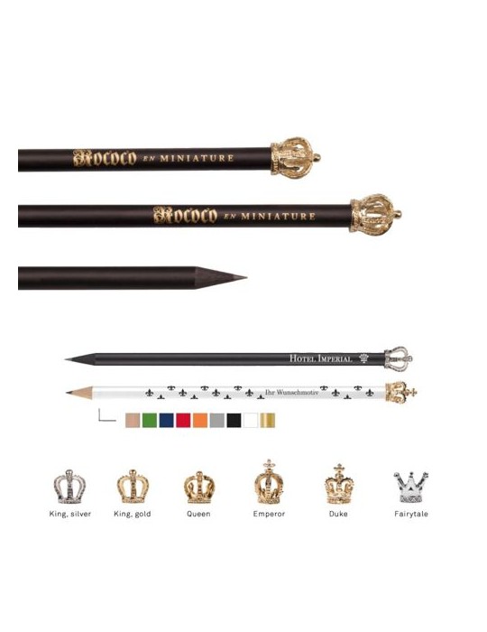 Crayon à papier couronne