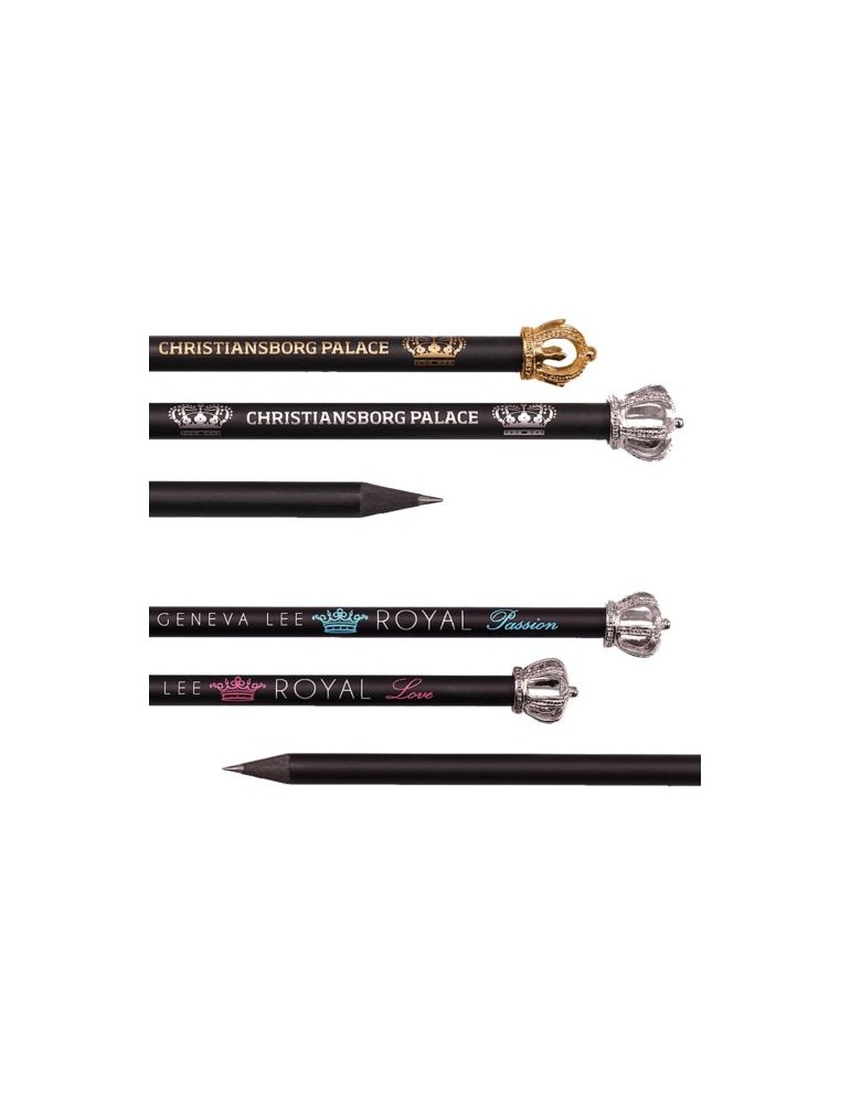 Crayon à papier couronne