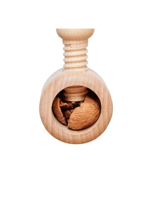 Casse-noix en bois Matières : bois Couleurs : naturel personnalisable avec votre logo