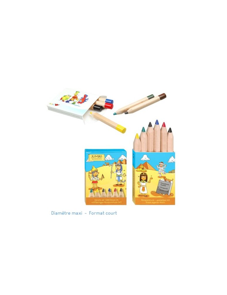 Set de 6 crayons de couleur EU