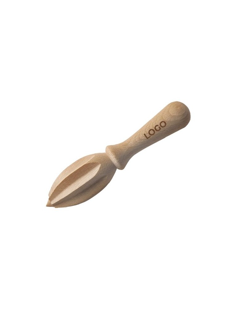 Presse-citron en bois Matières : bois Couleurs : naturel personnalisable avec votre logo