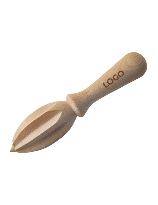 Presse-citron en bois Matières : bois Couleurs : naturel personnalisable avec votre logo