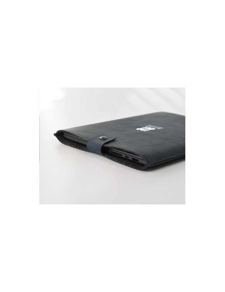 Recycled Leather Laptop Sleeve 16"