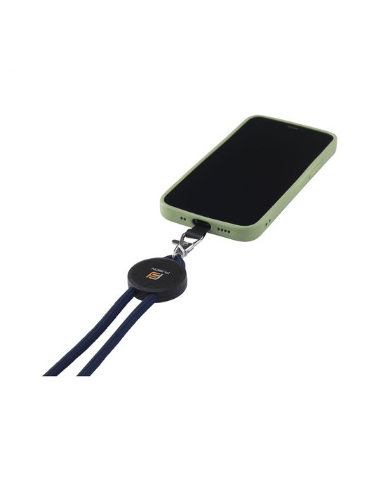 Lace Lanyard GRS RPET 0,5 cm cordelière téléphonique
