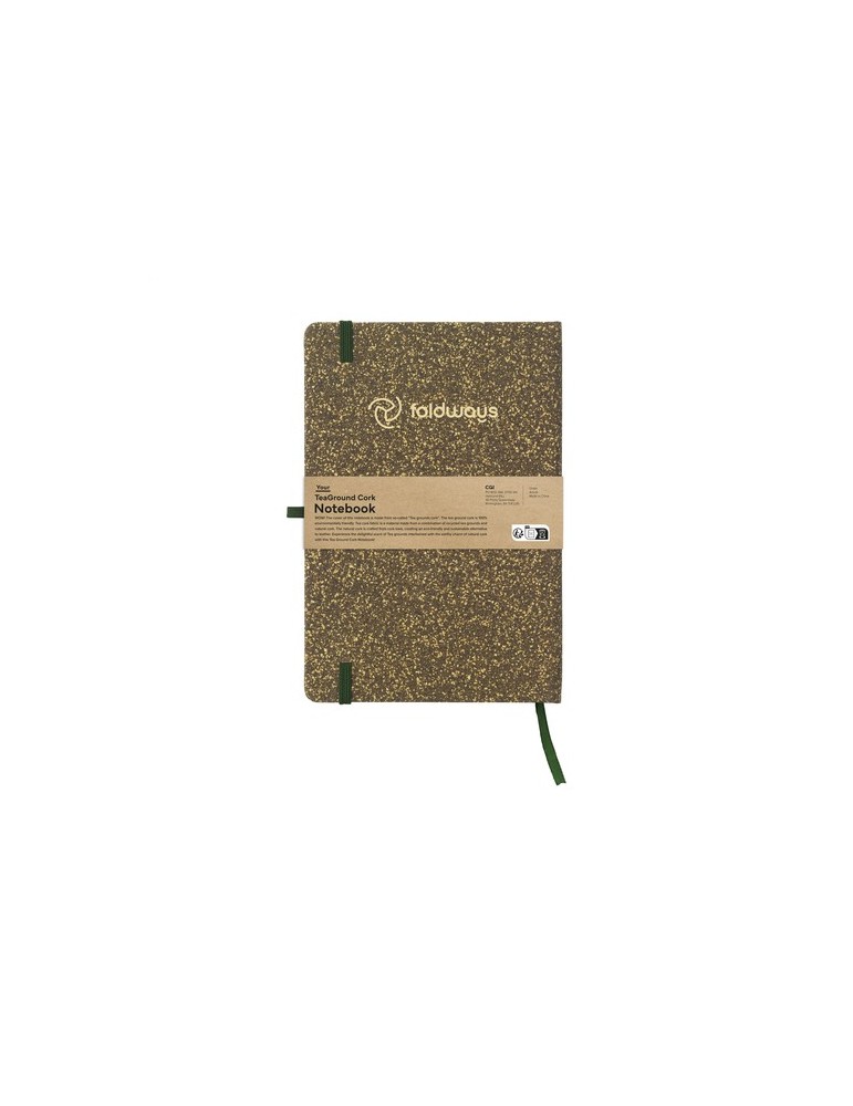 TeaGround Cork Notebook A5 carnet de notes