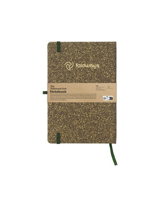 TeaGround Cork Notebook A5 carnet de notes