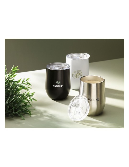 Huevo RCS Recycled Steel Cup 350 ml thermos