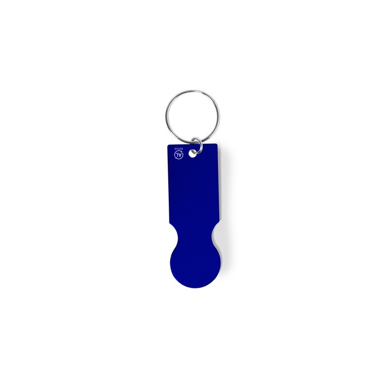 Porte-Clés Monnaie Éco-responsable Pratique Personnalisé Talgun Matières : aluminium recyclé  Couleurs : vert cadeau client orig