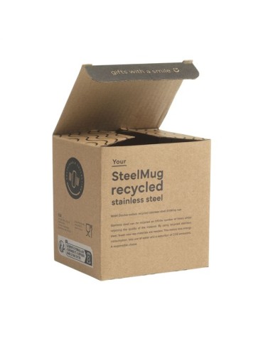 SteelMug RCS Recycled Steel 220 ml mug 2