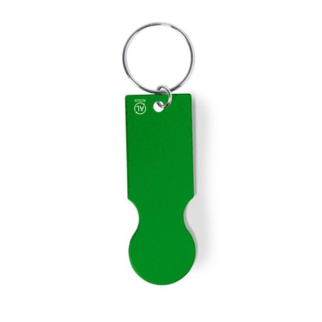 Porte-Clés Monnaie Éco-responsable Pratique Personnalisé Talgun Matières : aluminium recyclé  Couleurs : bleu accessoire événeme