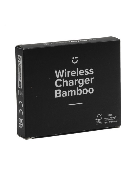 Bamboo Wireless Charger 15W chargeur sans fil