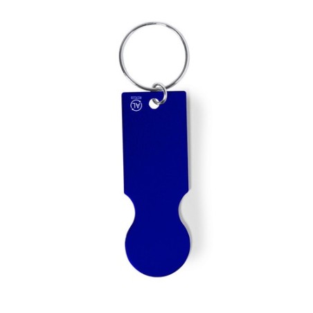 Porte-Clés Monnaie Éco-responsable Pratique Personnalisé Talgun Matières : aluminium recyclé  Couleurs : rouge objet publicitair