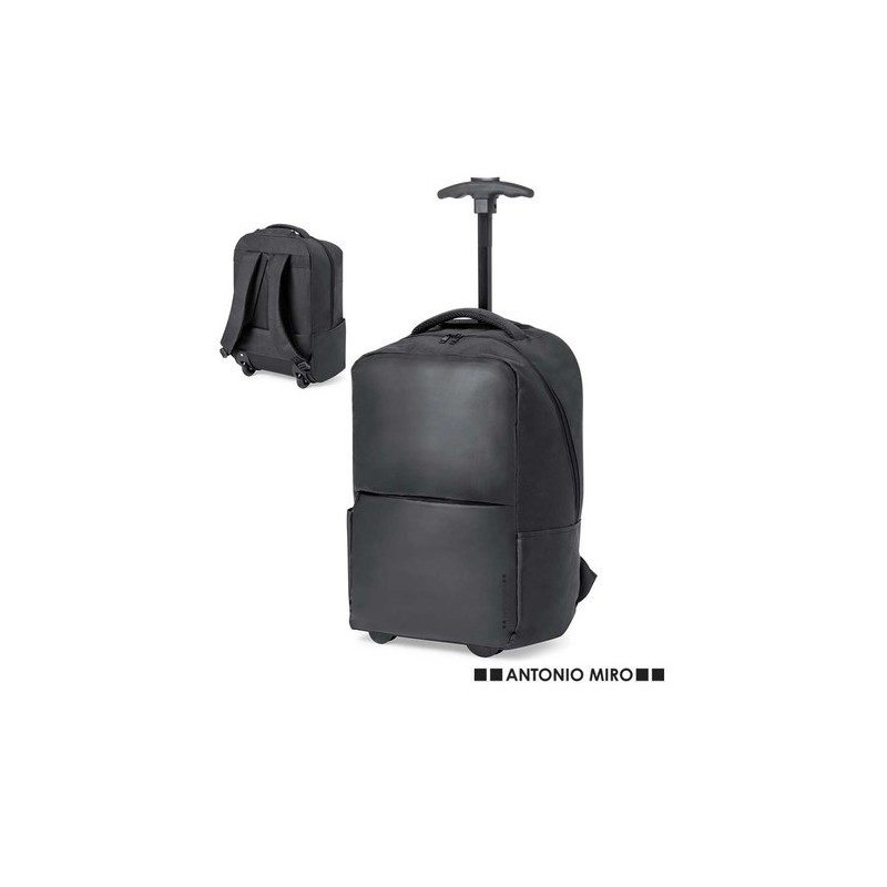 Sac à Dos Trolley Personnalisé Gibut - Votre Compagnon Idéal pas cher Matières : polyester Couleurs : noir personnalisable avec 
