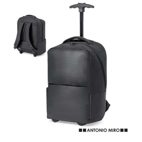Sac à Dos Trolley Personnalisé Gibut - Votre Compagnon Idéal pas cher Matières : polyester Couleurs : noir personnalisable avec 