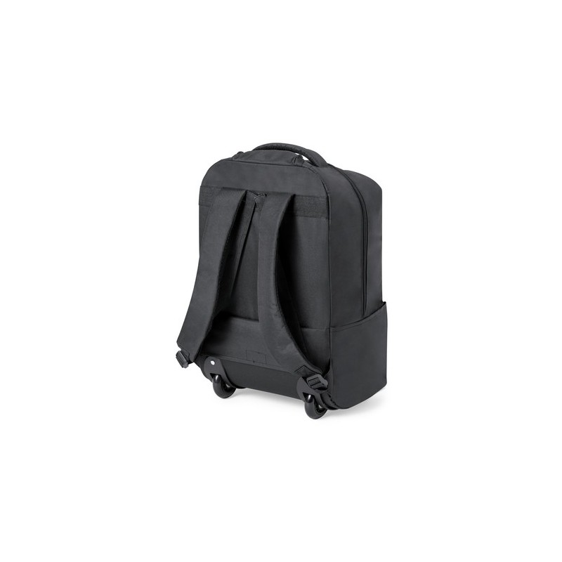 Sac à Dos Trolley Personnalisé Gibut - Votre Compagnon Idéal pas cher Matières : polyester Couleurs : noir cadeau entreprise pas