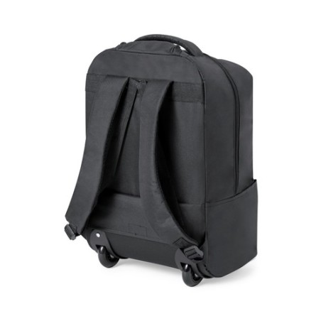Sac à Dos Trolley Personnalisé Gibut - Votre Compagnon Idéal pas cher Matières : polyester Couleurs : noir cadeau entreprise pas