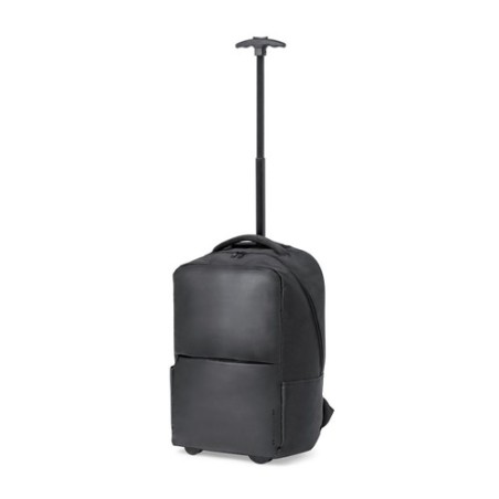 Sac à Dos Trolley Personnalisé Gibut - Votre Compagnon Idéal pas cher Matières : polyester Couleurs : noir goodies publicitaire 