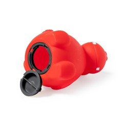 Tirelire Éco-responsable Personnalisée Hippo - Un cadeau ludique Matières : PVC Couleurs : blanc cadeau affaires élégant