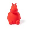 Tirelire Éco-responsable Personnalisée Hippo - Un cadeau ludique Matières : PVC Couleurs : blanc personnalisable avec votre logo