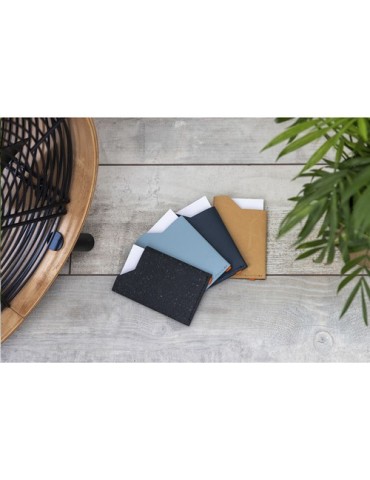 Recycled Leather Cardholder porte-cartes