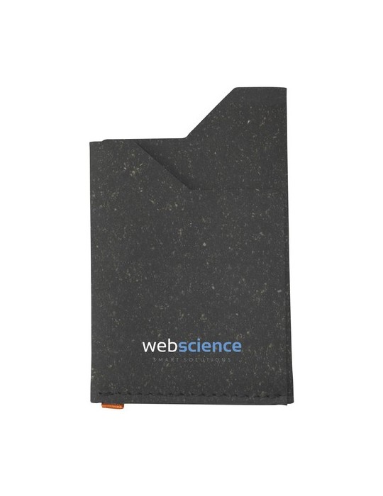 Recycled Leather Cardholder porte-cartes