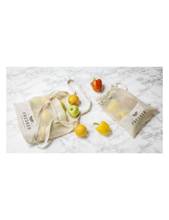 Natura Organic GOTS Mesh Bag (120 g/m²) sac à fruits