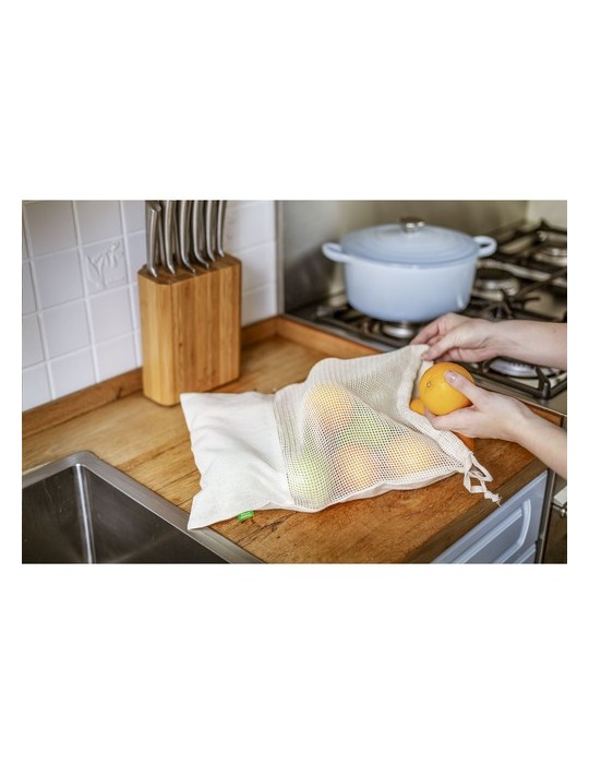 Natura Organic GOTS Mesh Bag (120 g/m²) sac à fruits