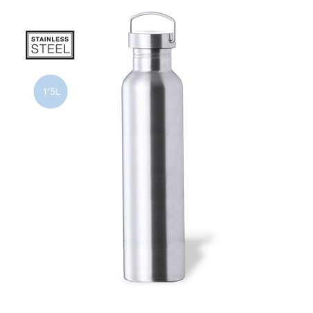 Bidon Cheddy : Gourde Sport 1,5L en Acier Inoxydable