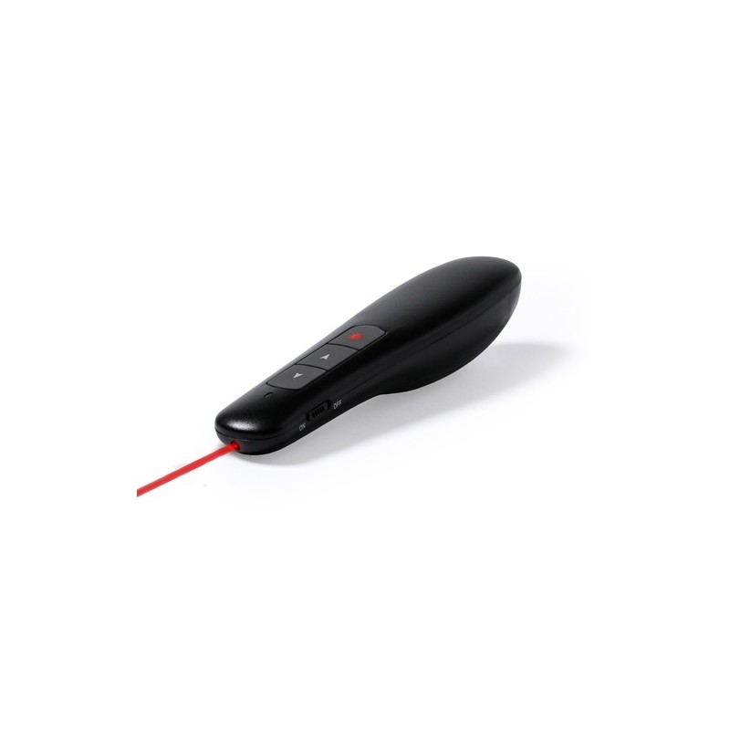 Pointeur Laser Ergonomique Pratique - Présentateur Decolf Couleurs : noir cadeau entreprise pas cher