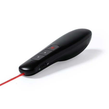 Pointeur Laser Ergonomique Pratique - Présentateur Decolf Couleurs : noir cadeau entreprise pas cher