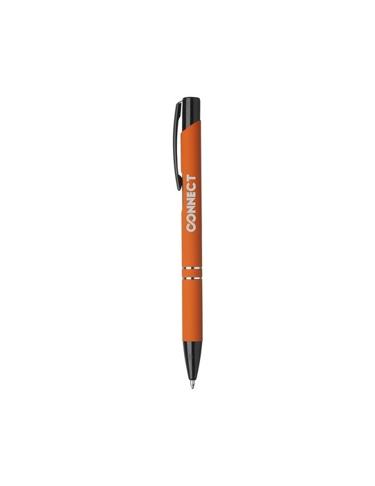 Ebony Rubberised stylo