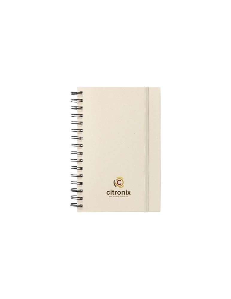 Sugarcane Bagasse Spiral Notebook A5 carnet