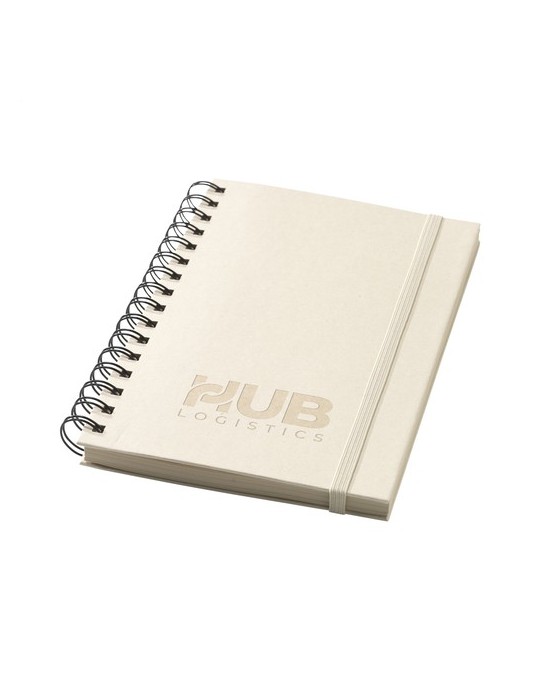 Sugarcane Bagasse Spiral Notebook A5 carnet