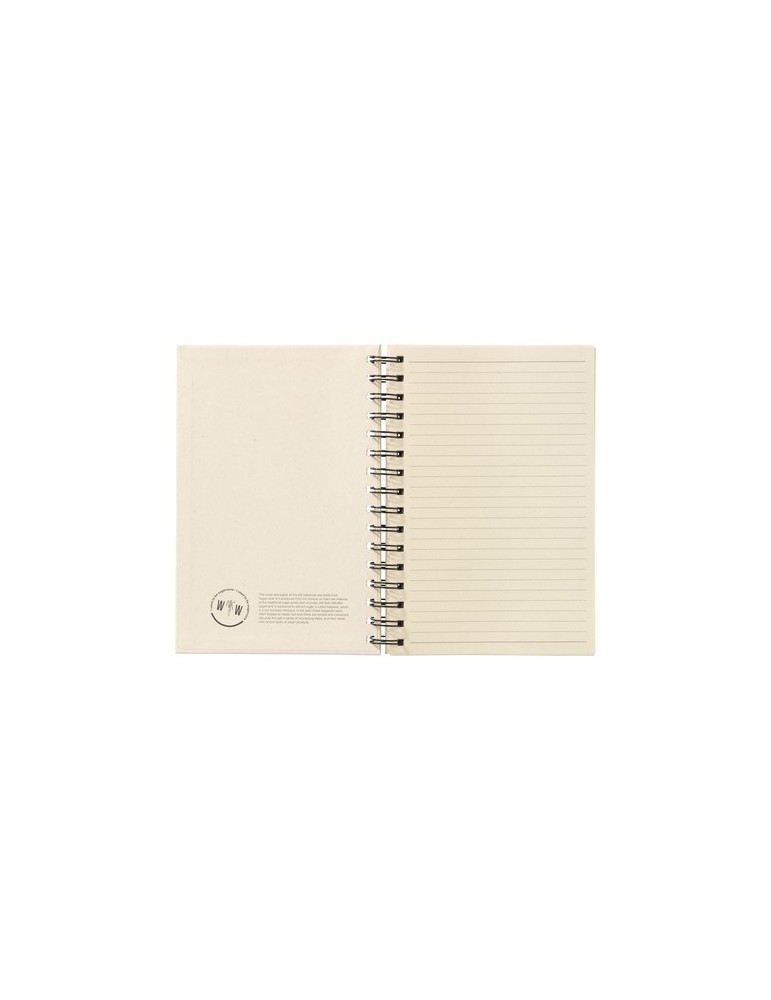 Sugarcane Bagasse Spiral Notebook A5 carnet