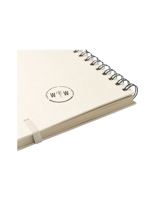 Sugarcane Bagasse Spiral Notebook A5 carnet